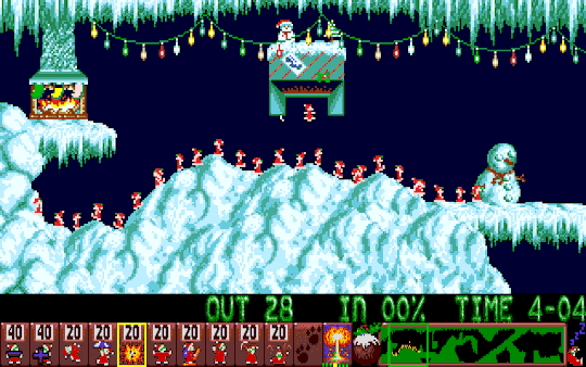Holiday Shenanigans with the Christmas Lemmings