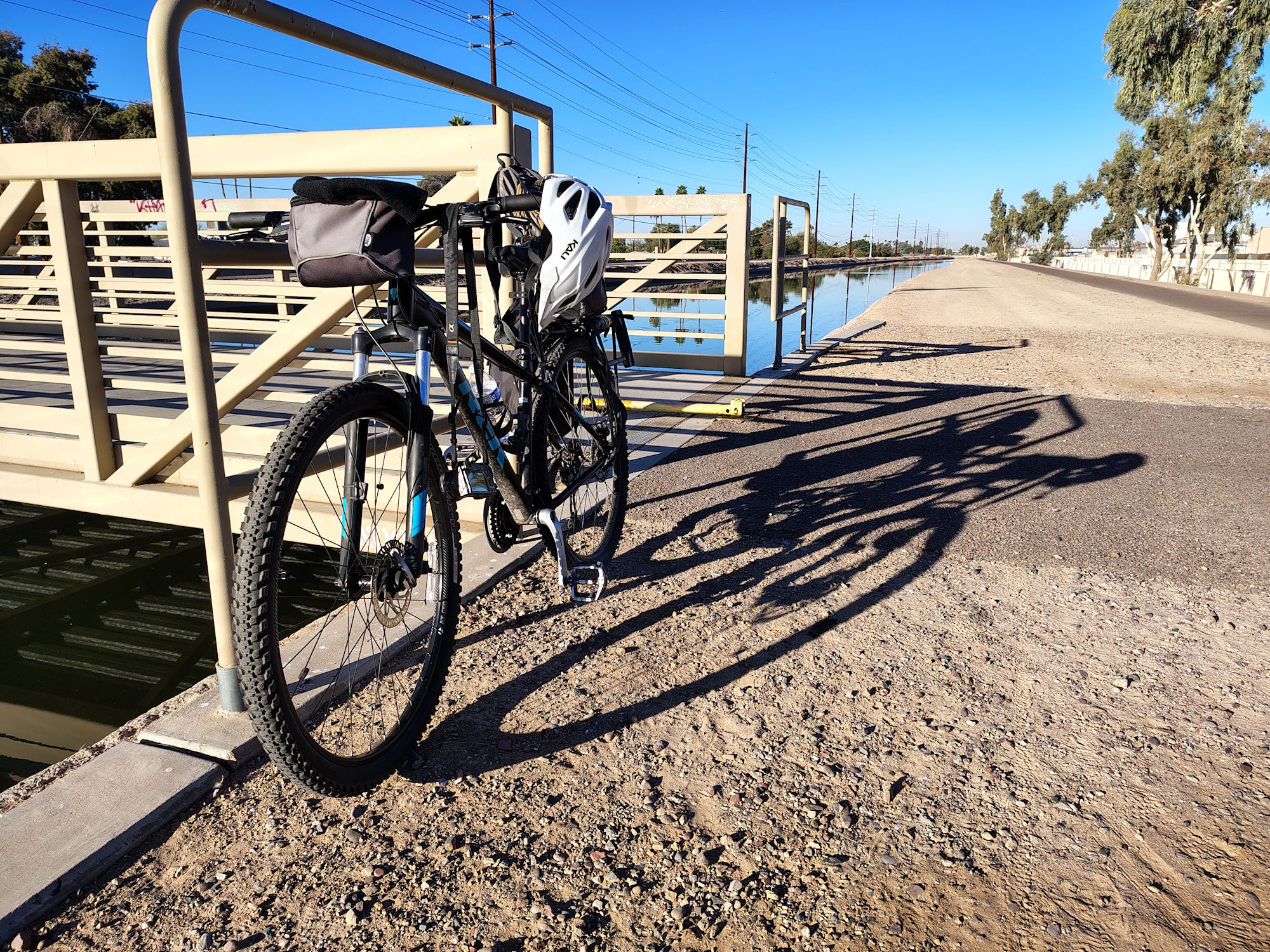 Snapshots from an adventurous bike ride.