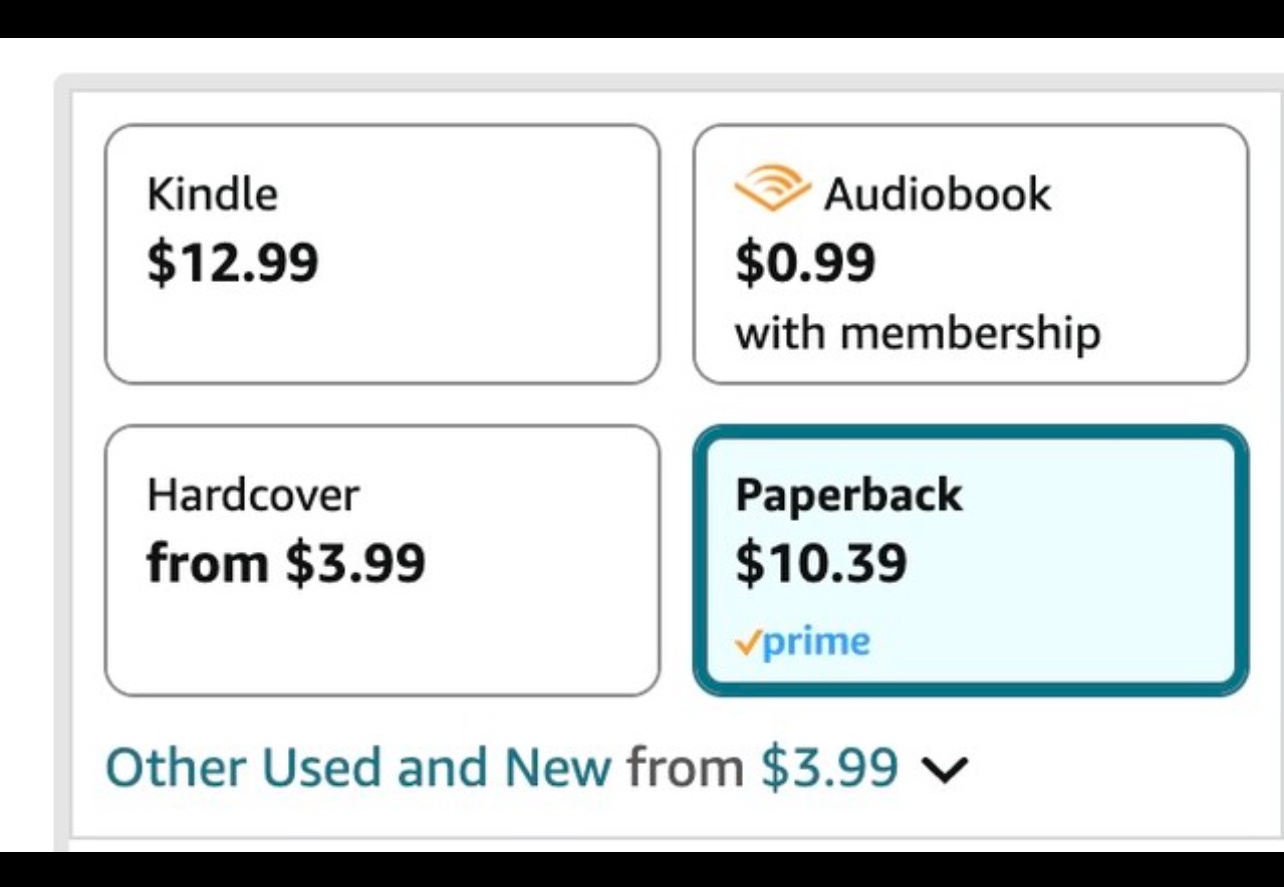 Remember When Only Hardcovers Were Pricey on Amazon? Good Times!