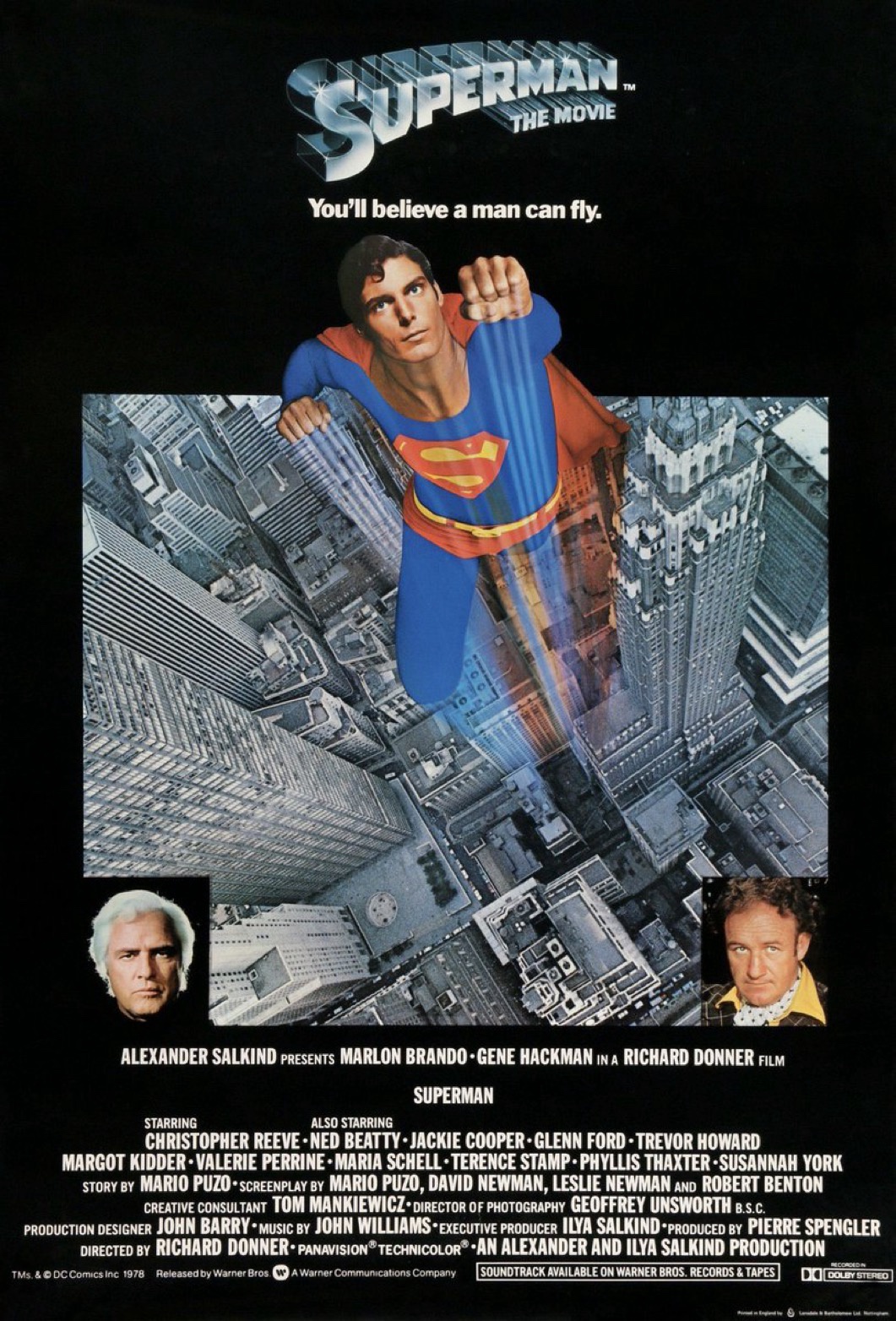 46 Years of Heroism: 'Superman: The Movie' Featuring Christopher Reeve and an Iconic Cast Hits Theaters