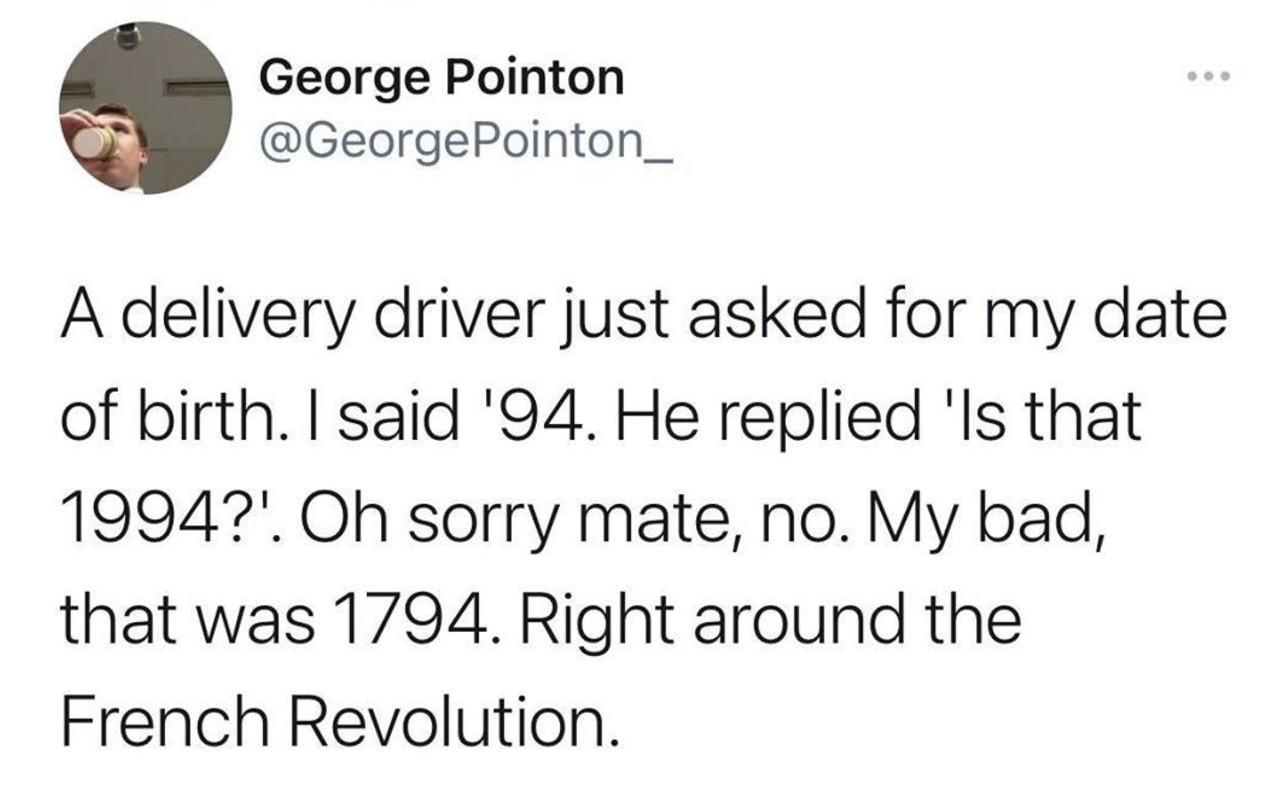 Apologies, My Friend