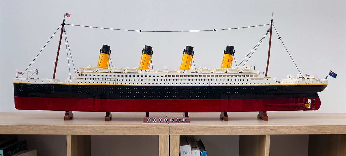 Building My Own Titanic with Legos: A Miniature Marvel