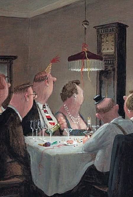 Waiting for Midnight by Gerhard Glück.