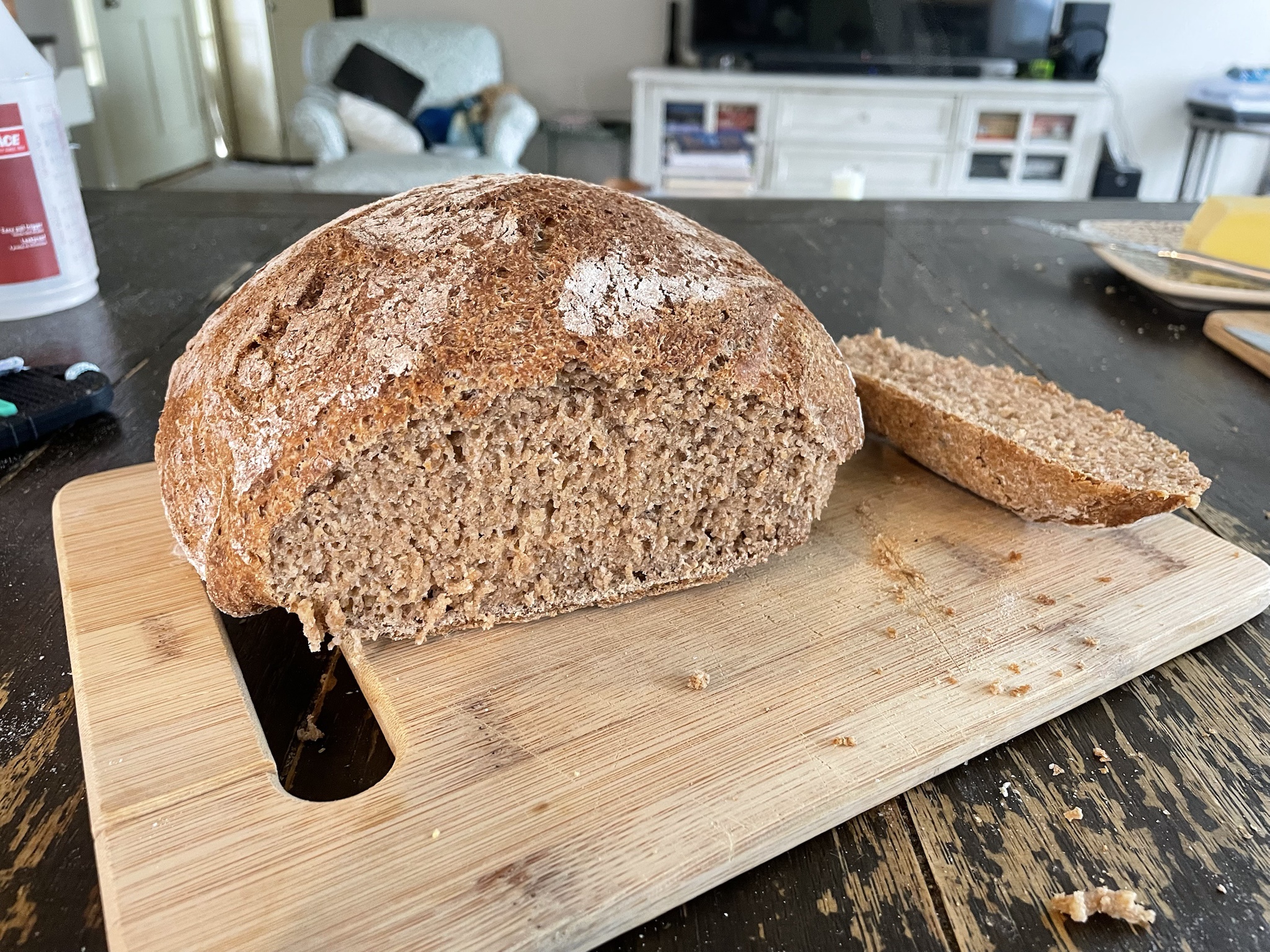 My Attempt at Making Whole Wheat... It Was an Adventure!