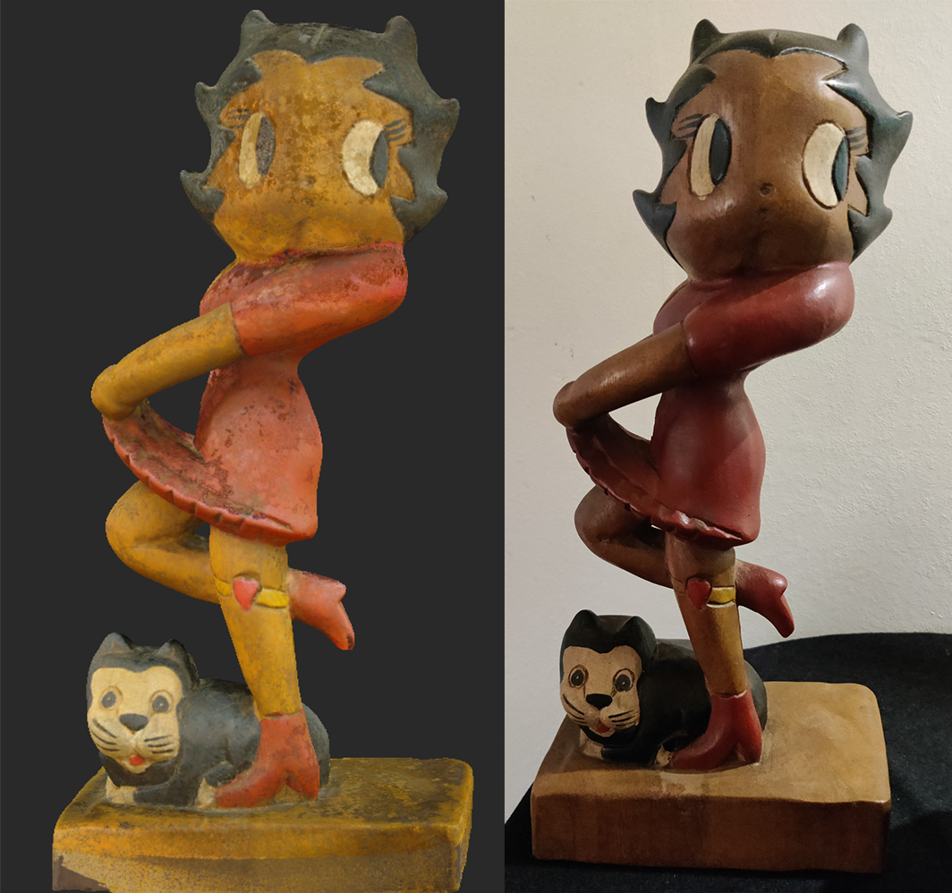 Check out my awesome new 3D scanner! Watch as a complete newbie scans a Betty Boop!