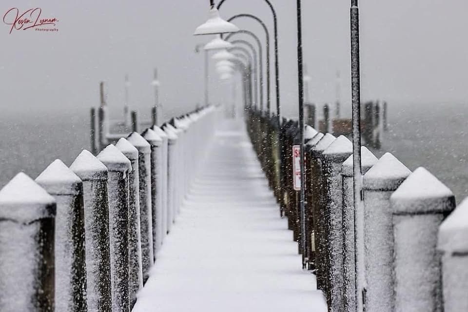 A tranquil moment at the pier