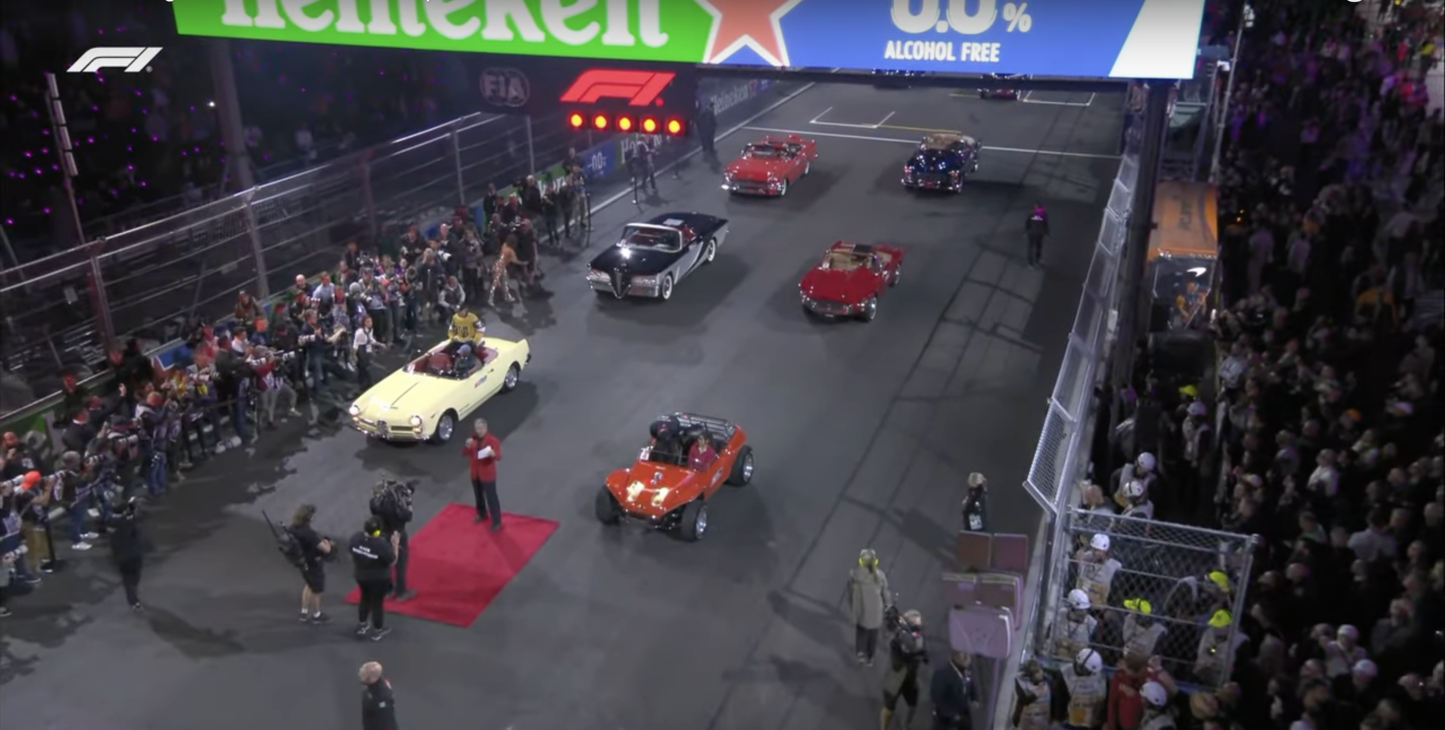 The Spectacle of F1 Drivers Parade
