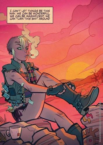 Embracing Change: 'We Can Be Wonderful. We Can Be Magnificent. We Can Turn This Around.' - Tank Girl