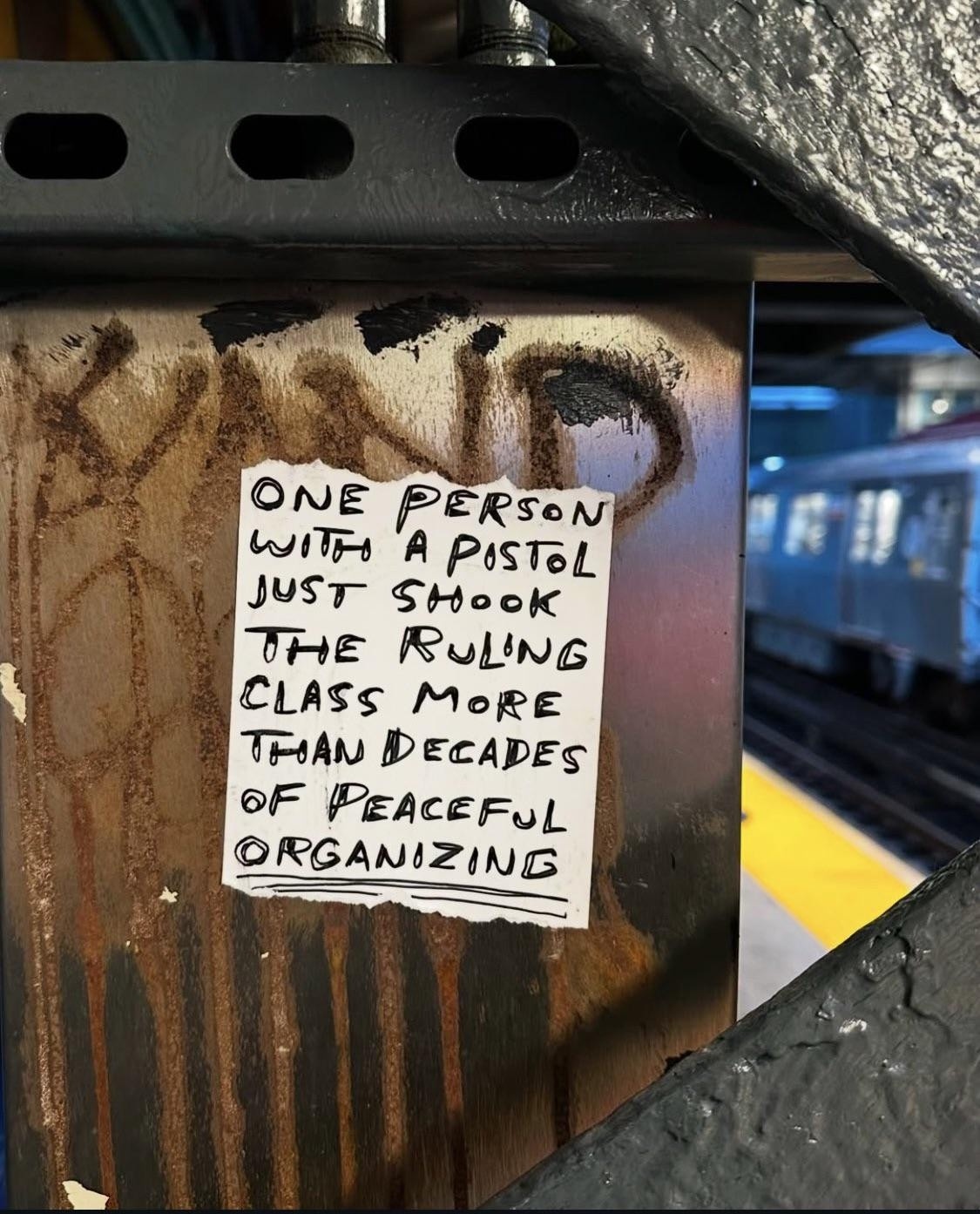Violence isn't just for the oppressors anymore