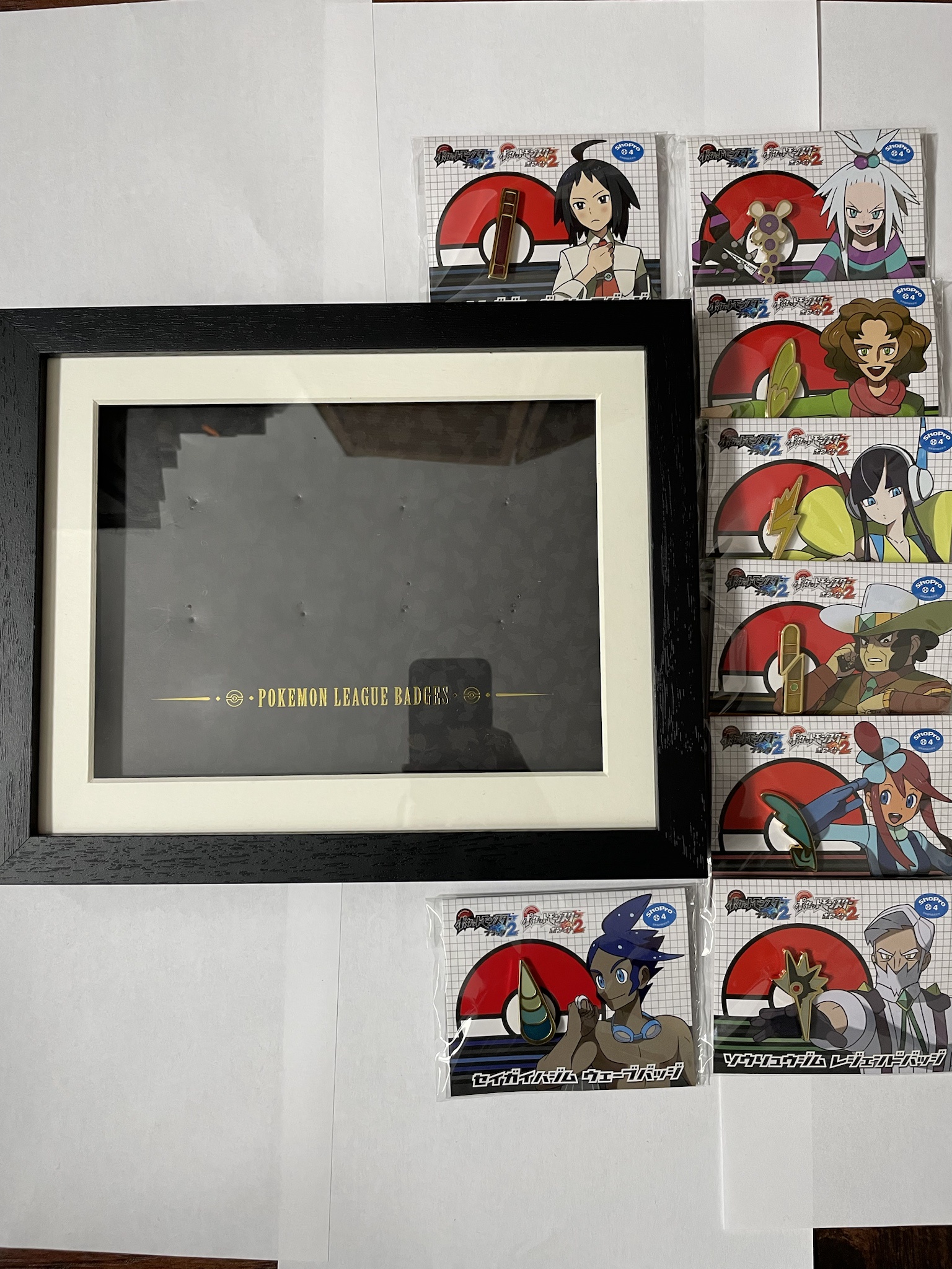 Official and Unofficial Pokémon Gym Badge Pins