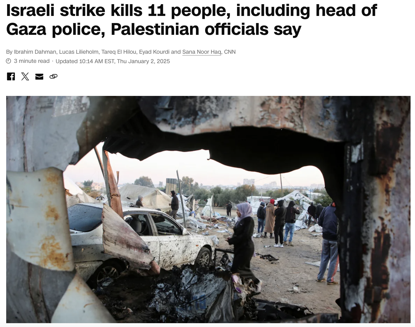 Let’s be clear: Civil servants are not Hamas militants.