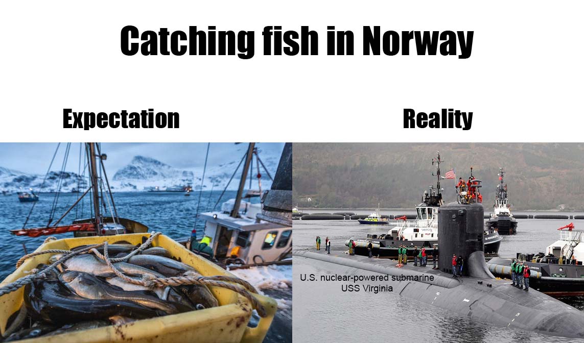 Norwegian Fishermen Hook a U.S. Nuclear-Powered Submarine