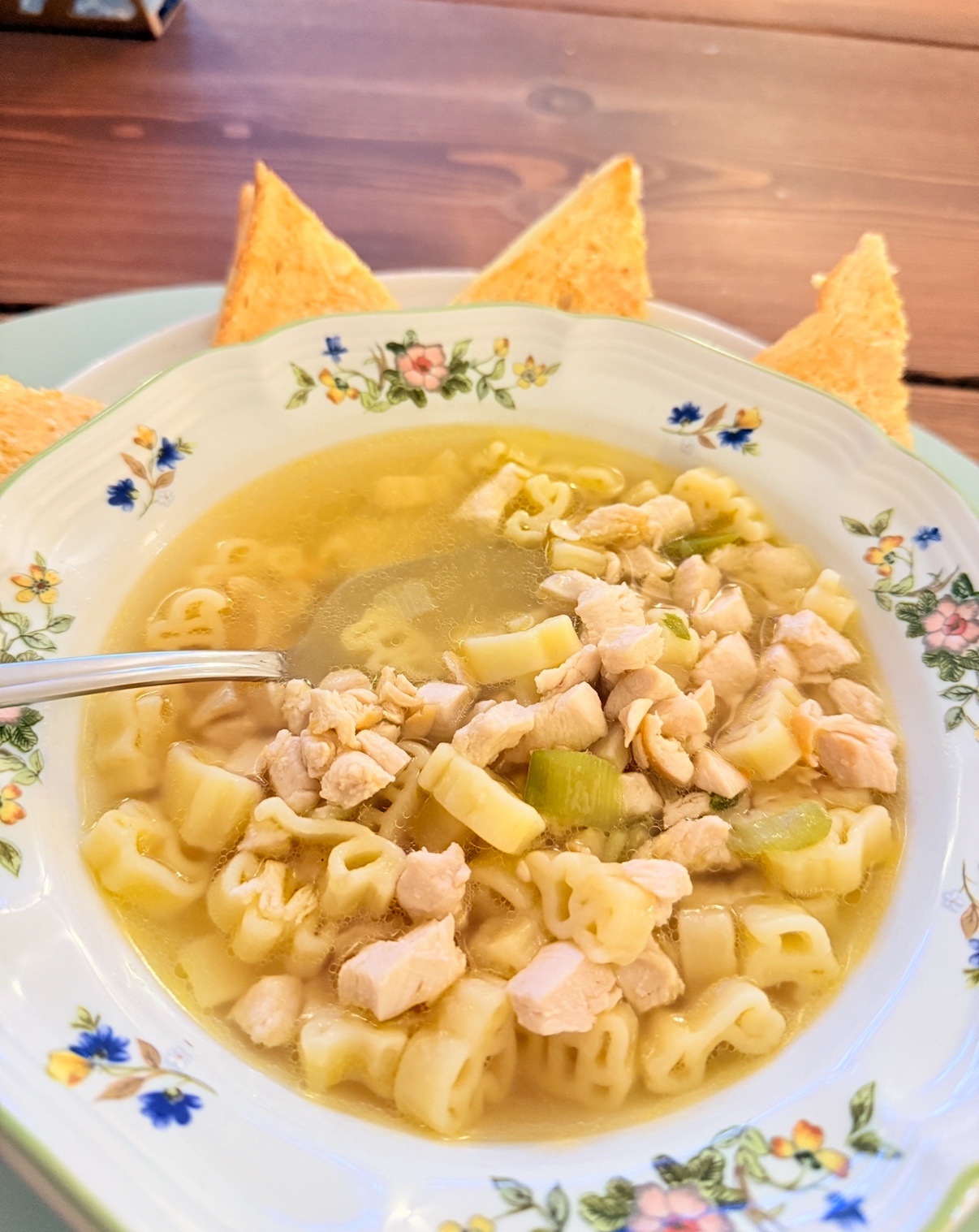 When You're Sick and Your Husband Cooks You the Best Soup Ever