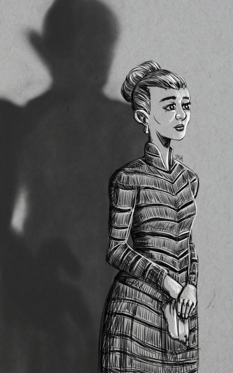 Daily Sketch: Remembering Ellen Hutter