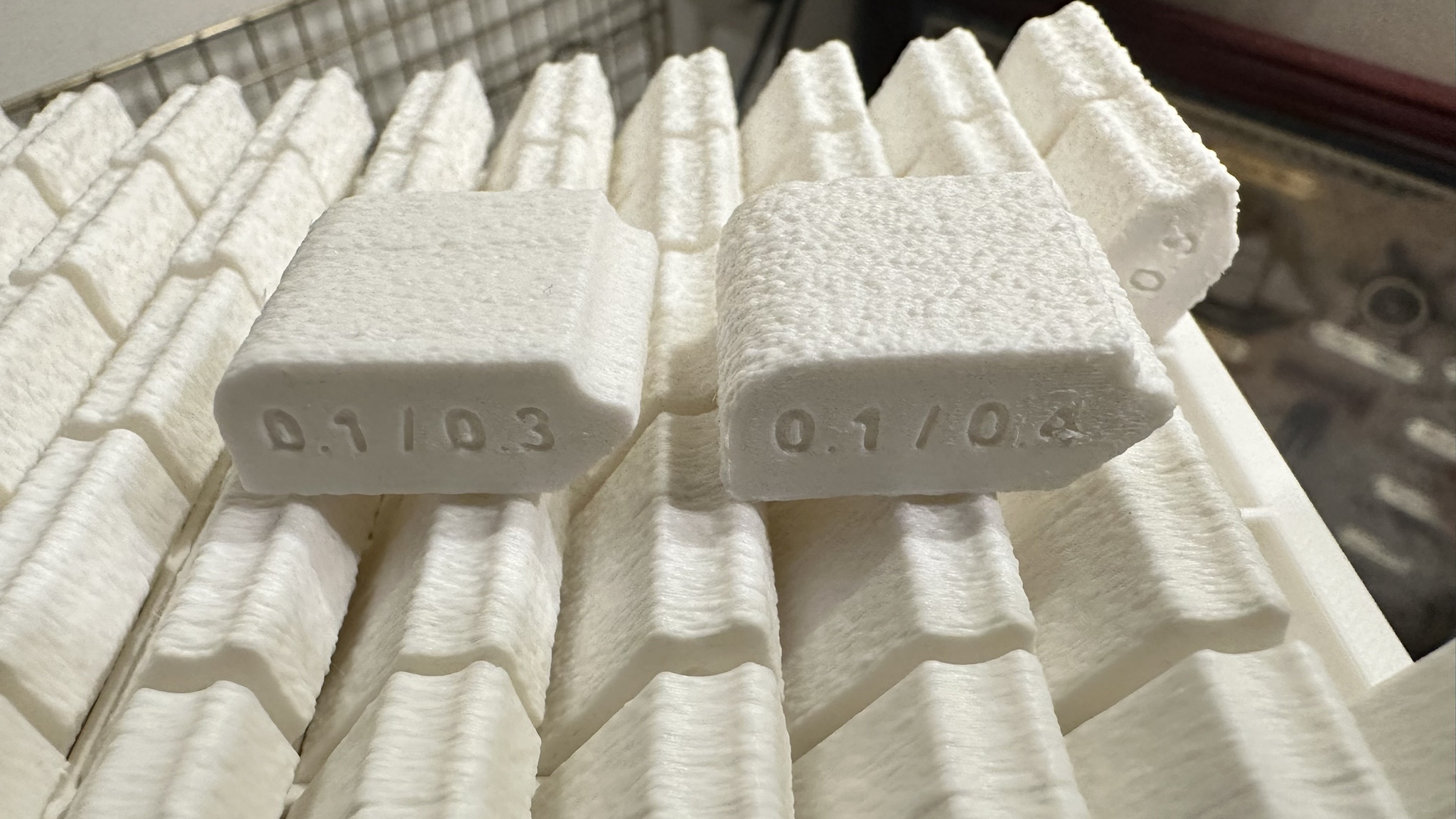 Comparing Bambu Texture Surfacing Effects: A Visual Journey