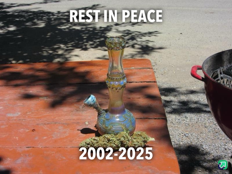 Oops, I accidentally broke my bong!