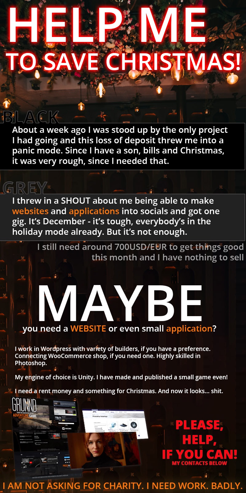 Desperate Plea for Help: Can Anyone Assist?