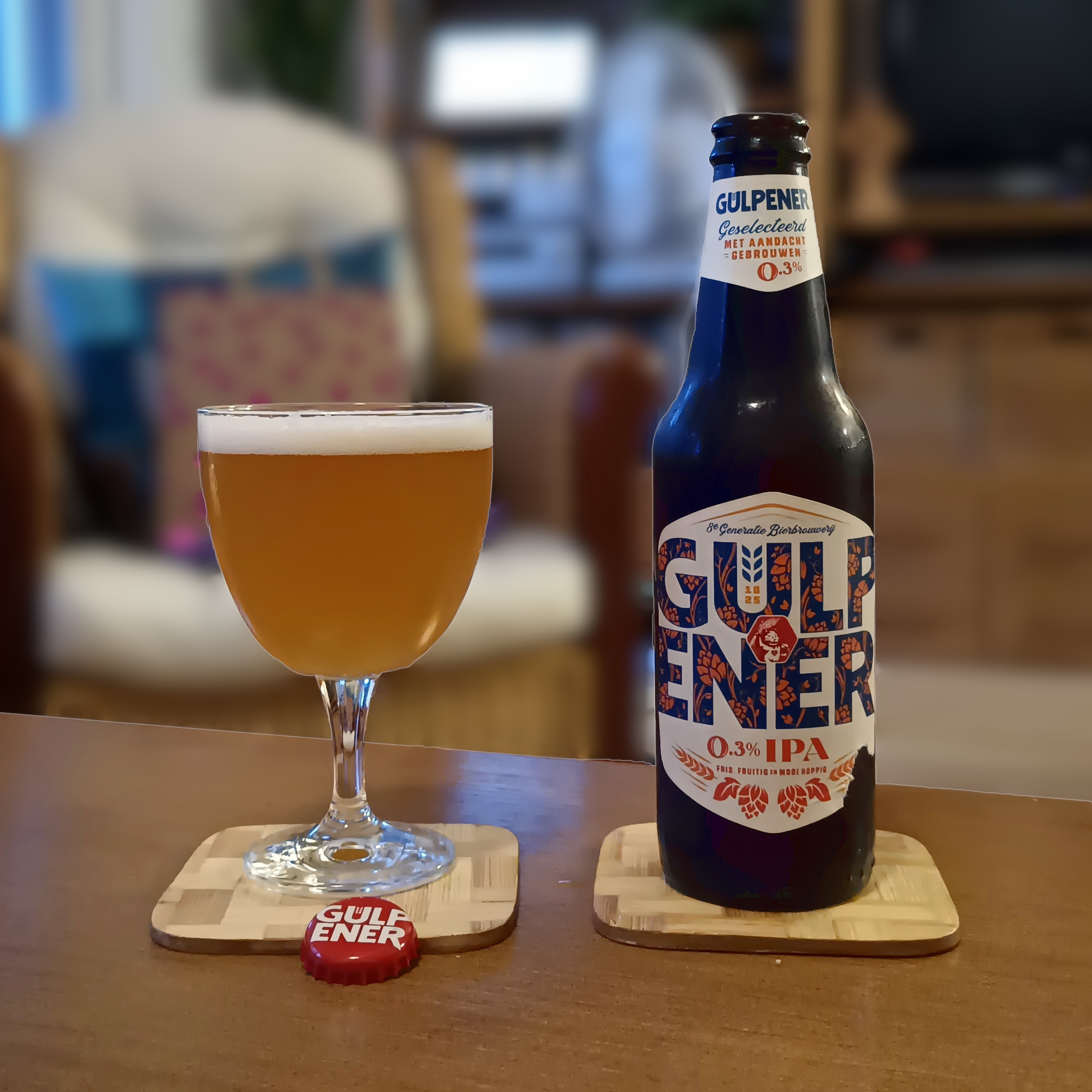 Refreshing Gulpener 0.3% IPA for a Guilt-Free Sip