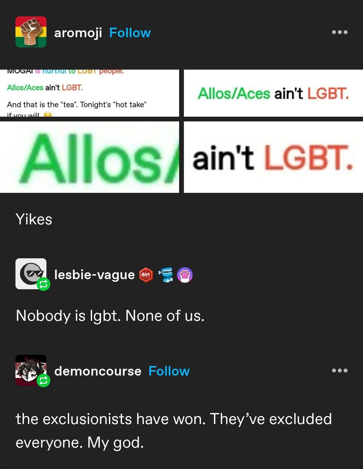 Exploring the Challenges of LGBT Exclusionism