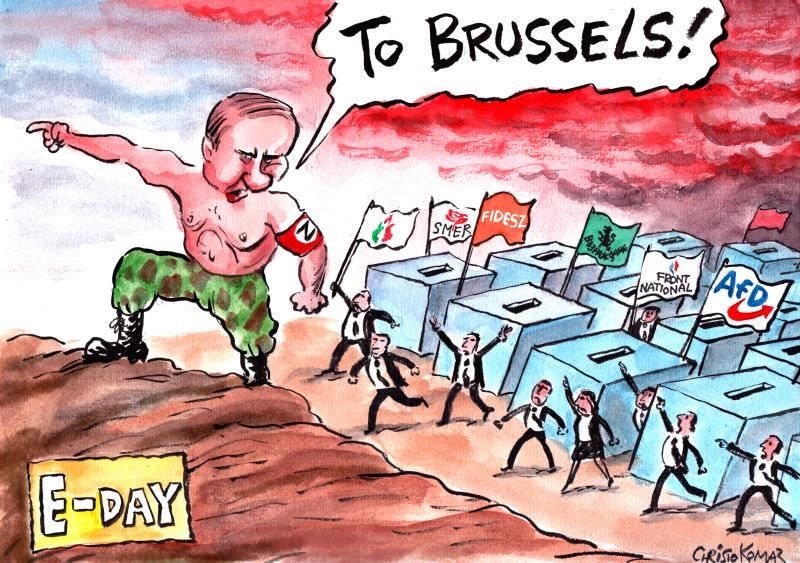 A caricature of Putin that speaks volumes