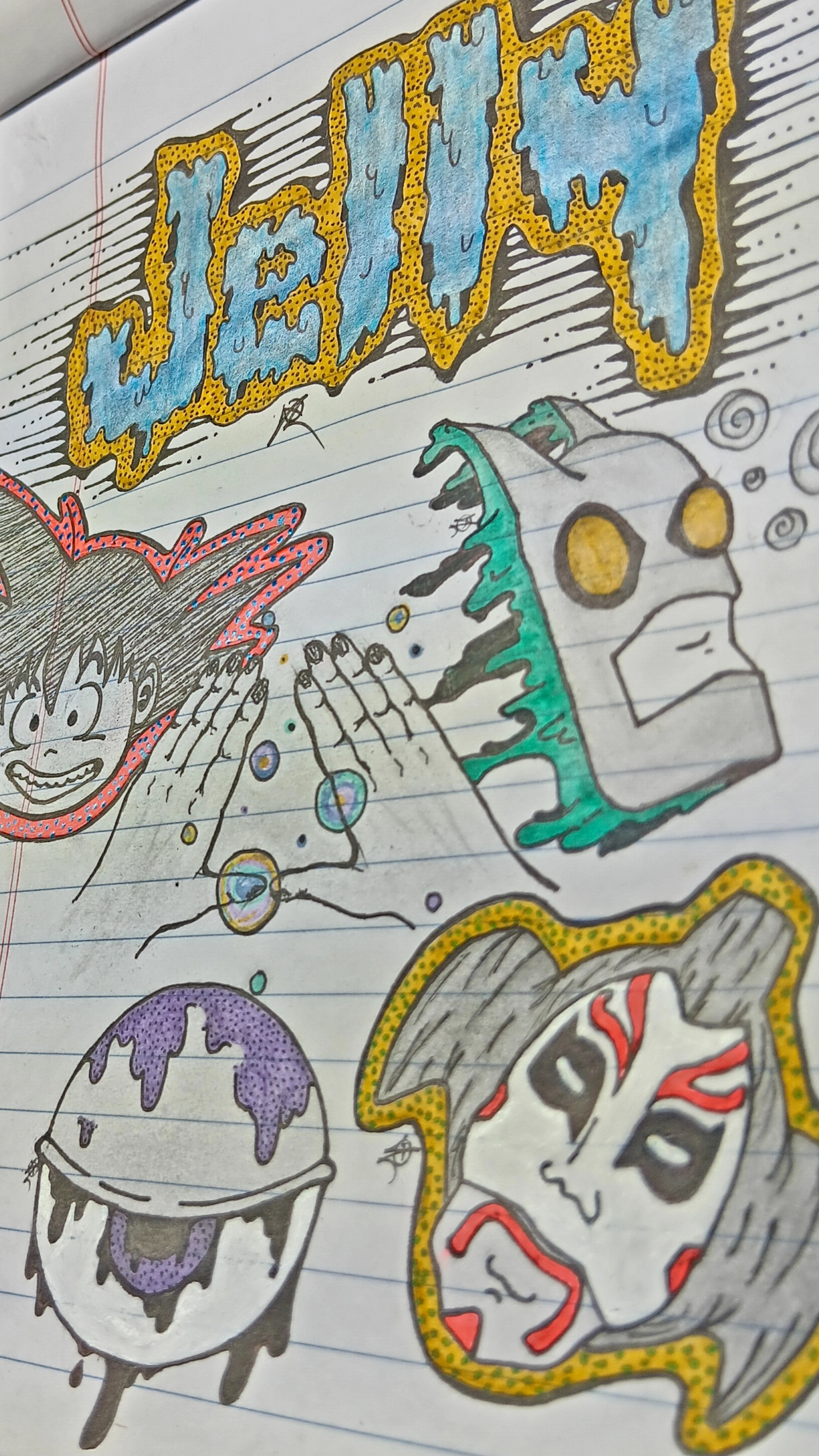 A Whimsical World of Doodles