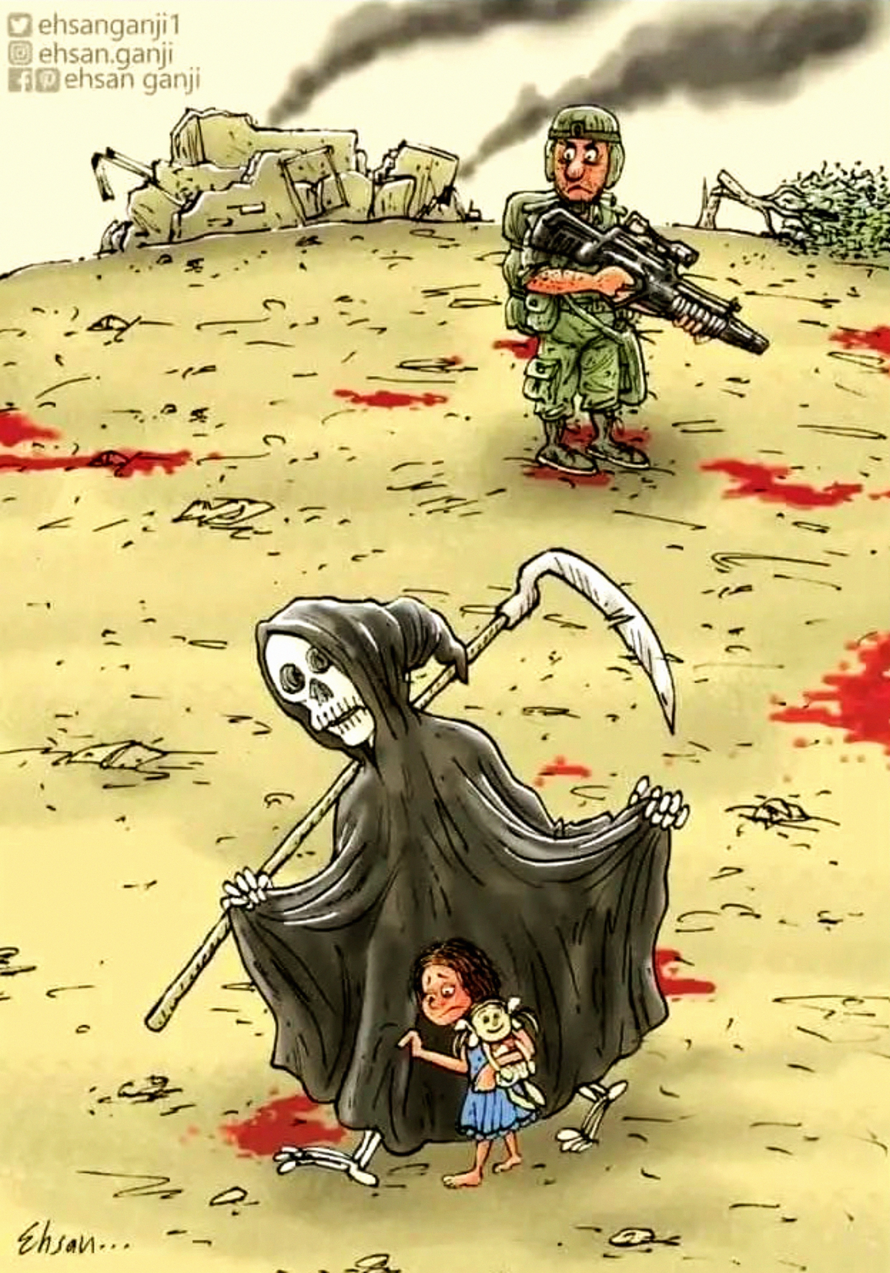 Even in death, there's a sense of shame.