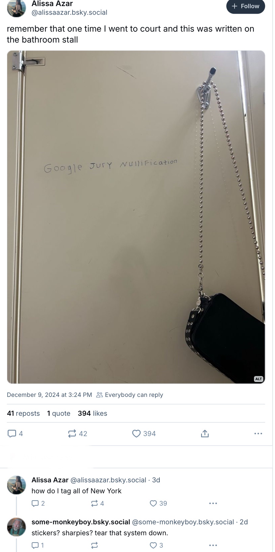 Today I Learned About Jury Nullification!