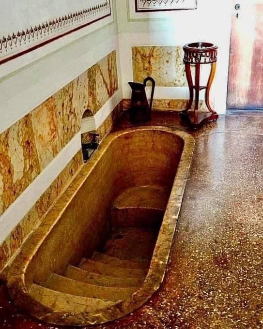Inside Napoleon's Luxurious Bathroom at Villa Pisani