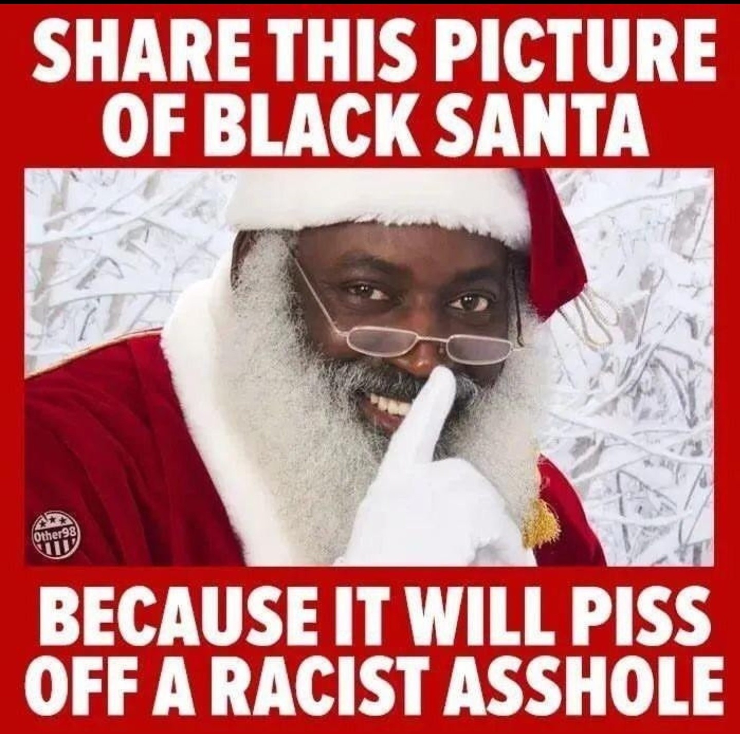 I'm all about ruffling the feathers of racists