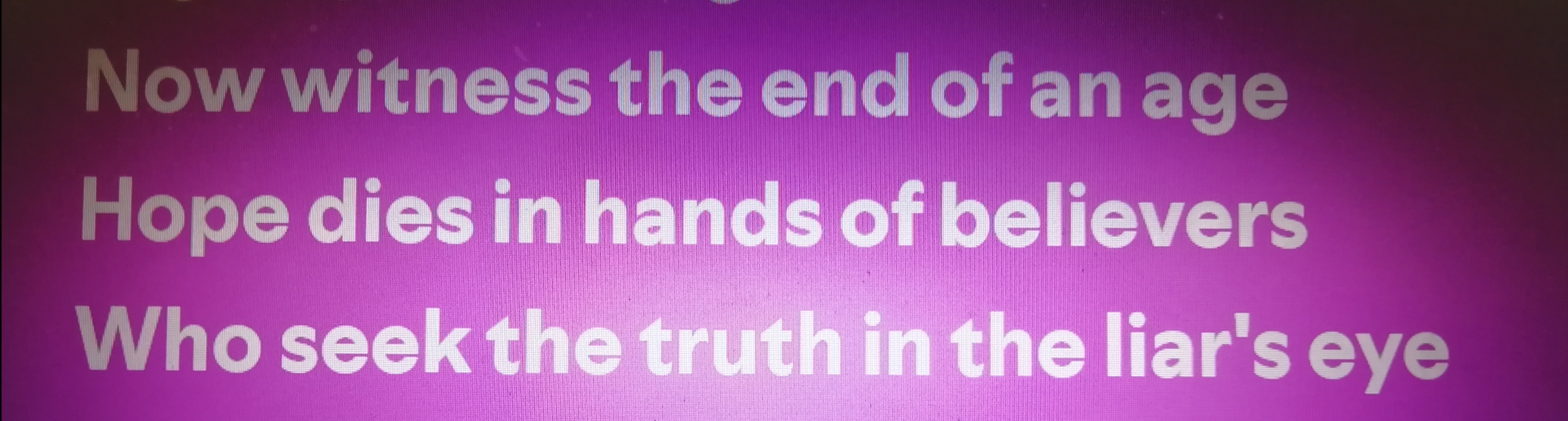 A Perfect Quote for the Current Times