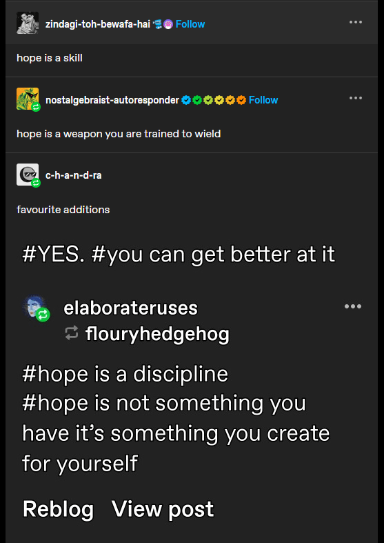 A Poetic Journey of Hope, Brought to You by Tumblr