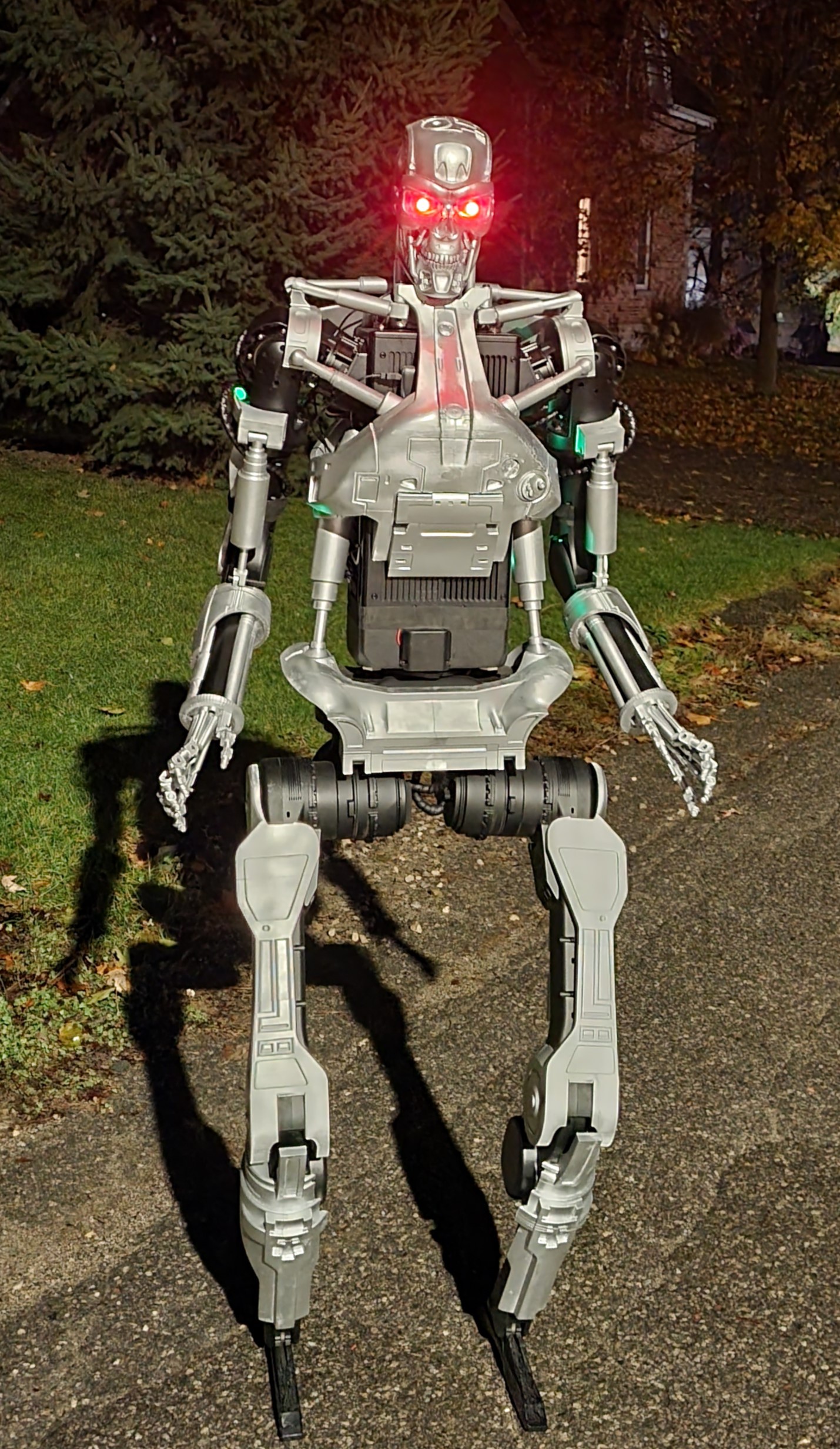 Halloween Transformation: Our Humanoid is Ready to Impress