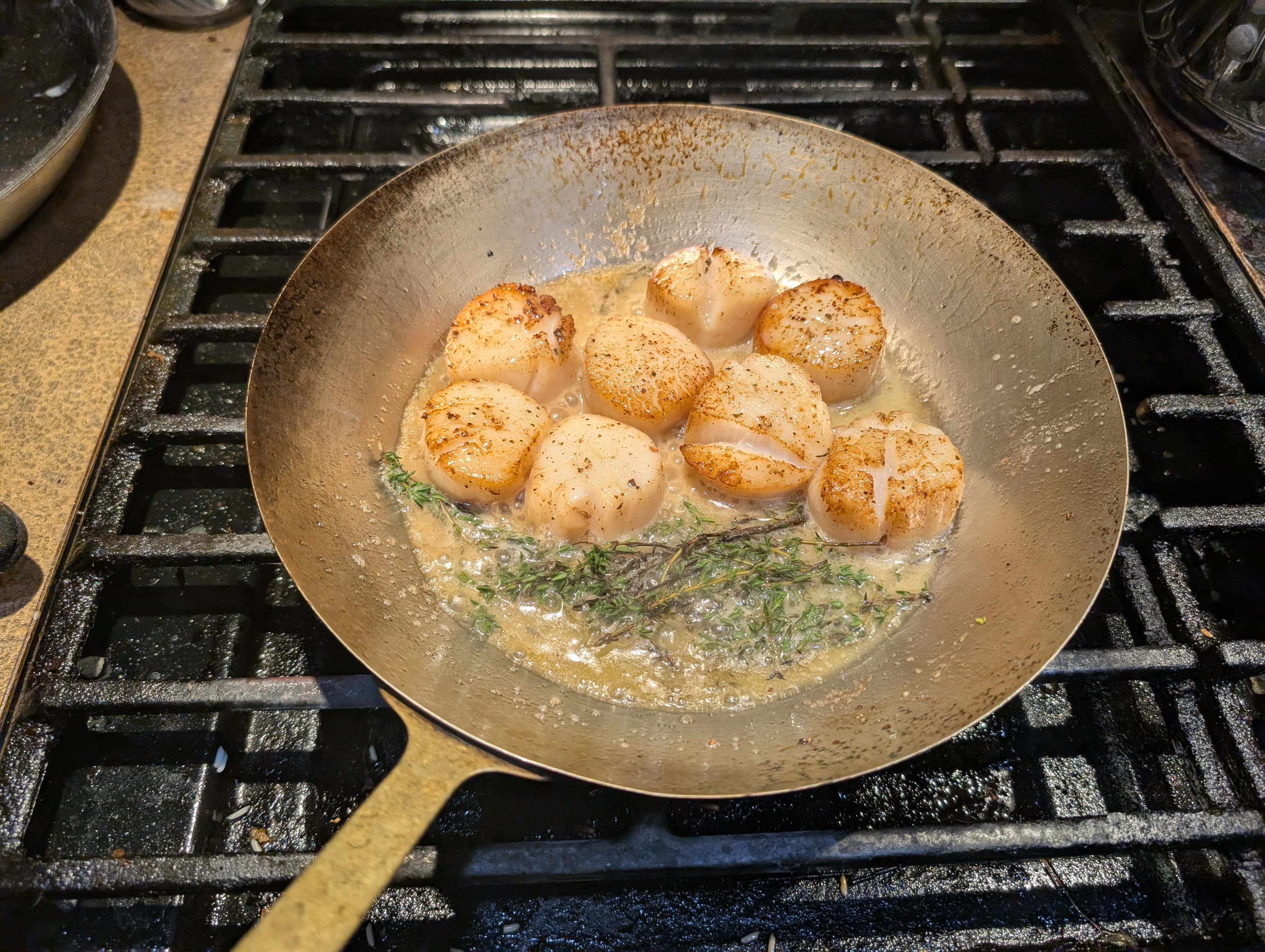 Indulging in Scallops for Dinner Tonight!