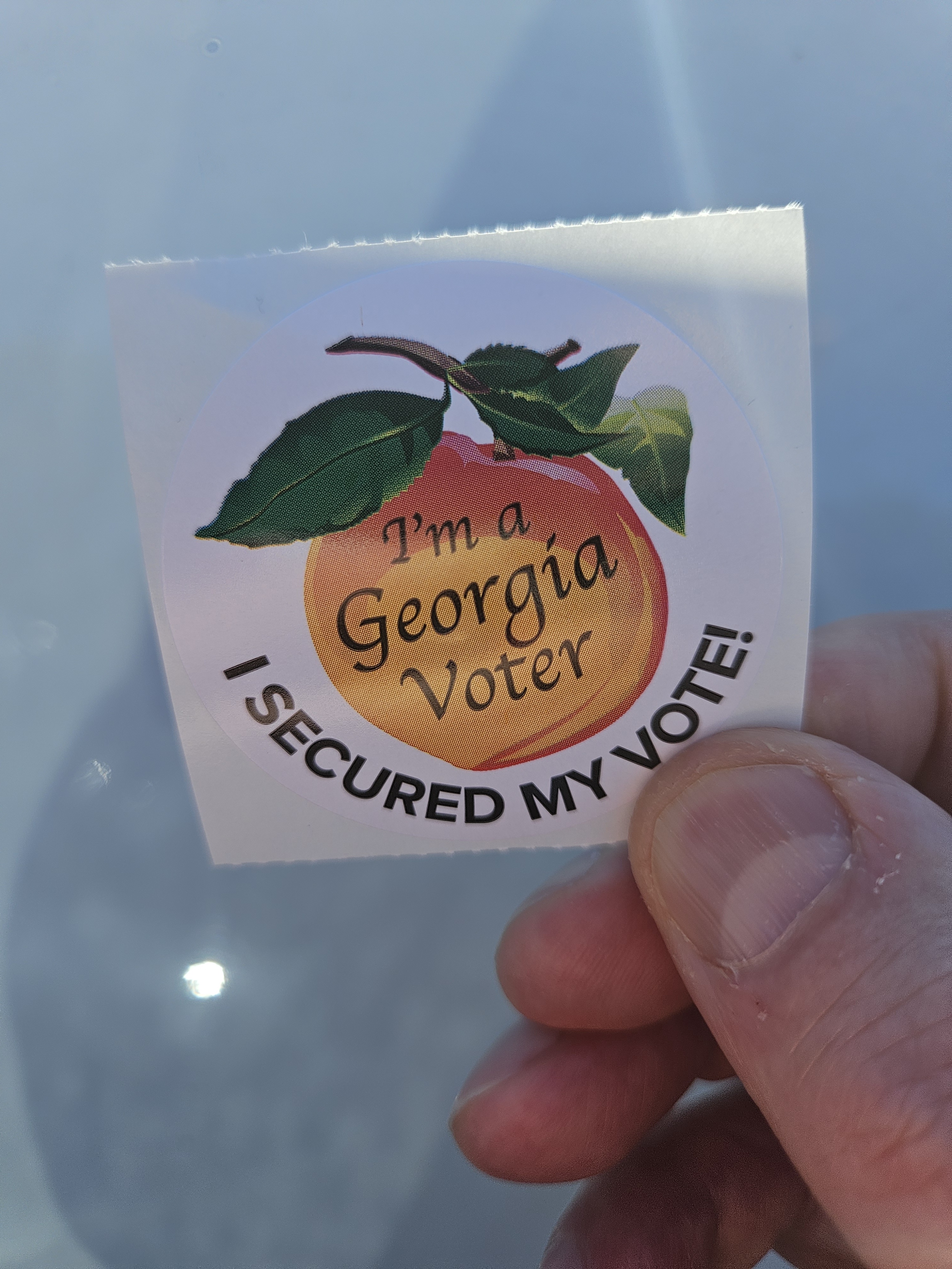 I Made My Voice Heard Today: I Voted!