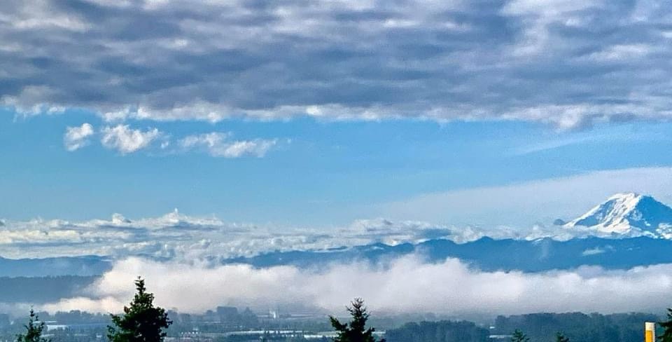 Fluffy Clouds Drifting in the Sky
