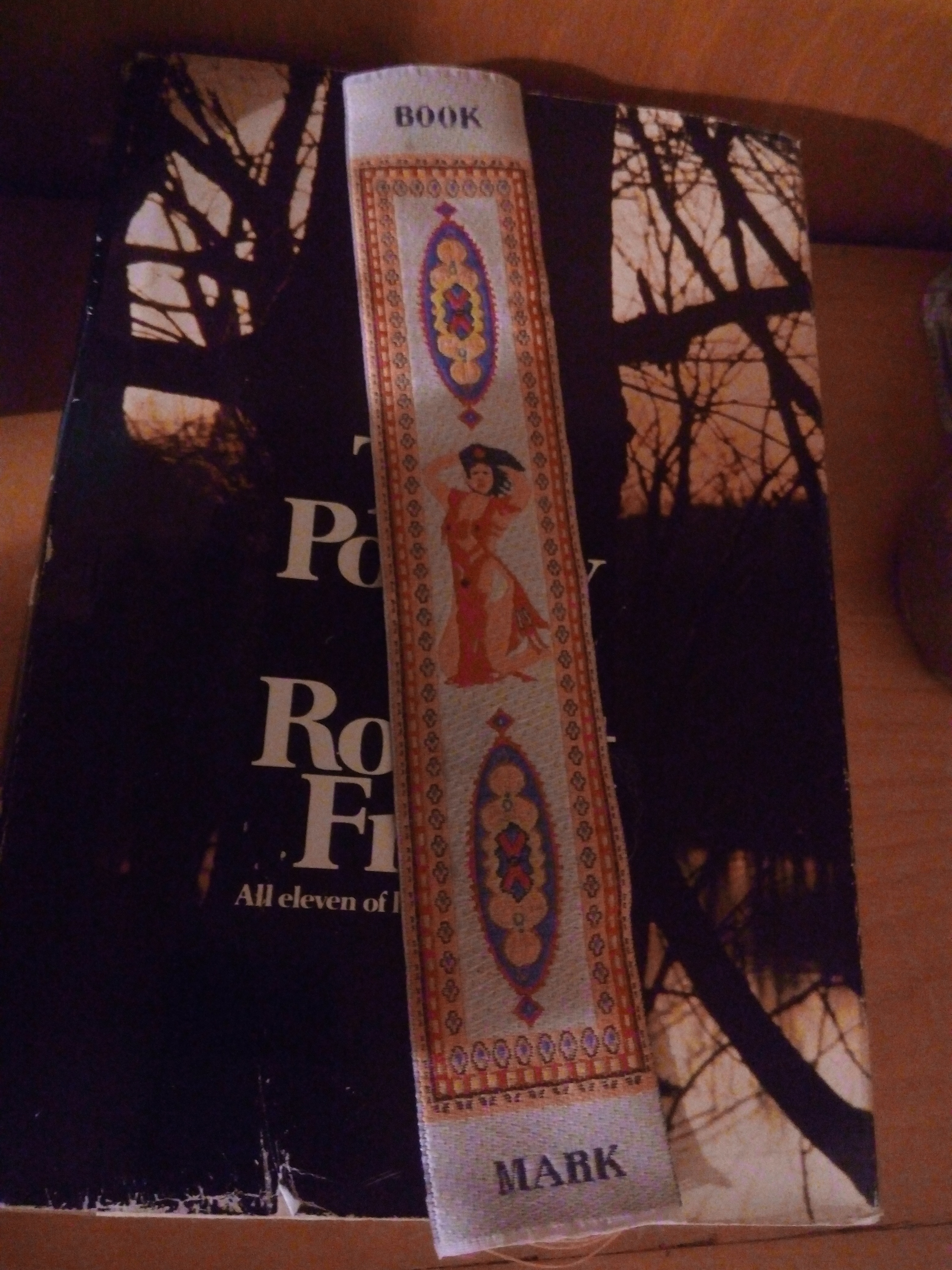To celebrate my cake day, I'm sharing this cheeky bookmark I posted seven years ago.