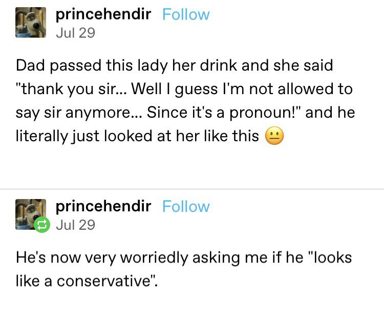 When You Just 'Look Like a Conservative'