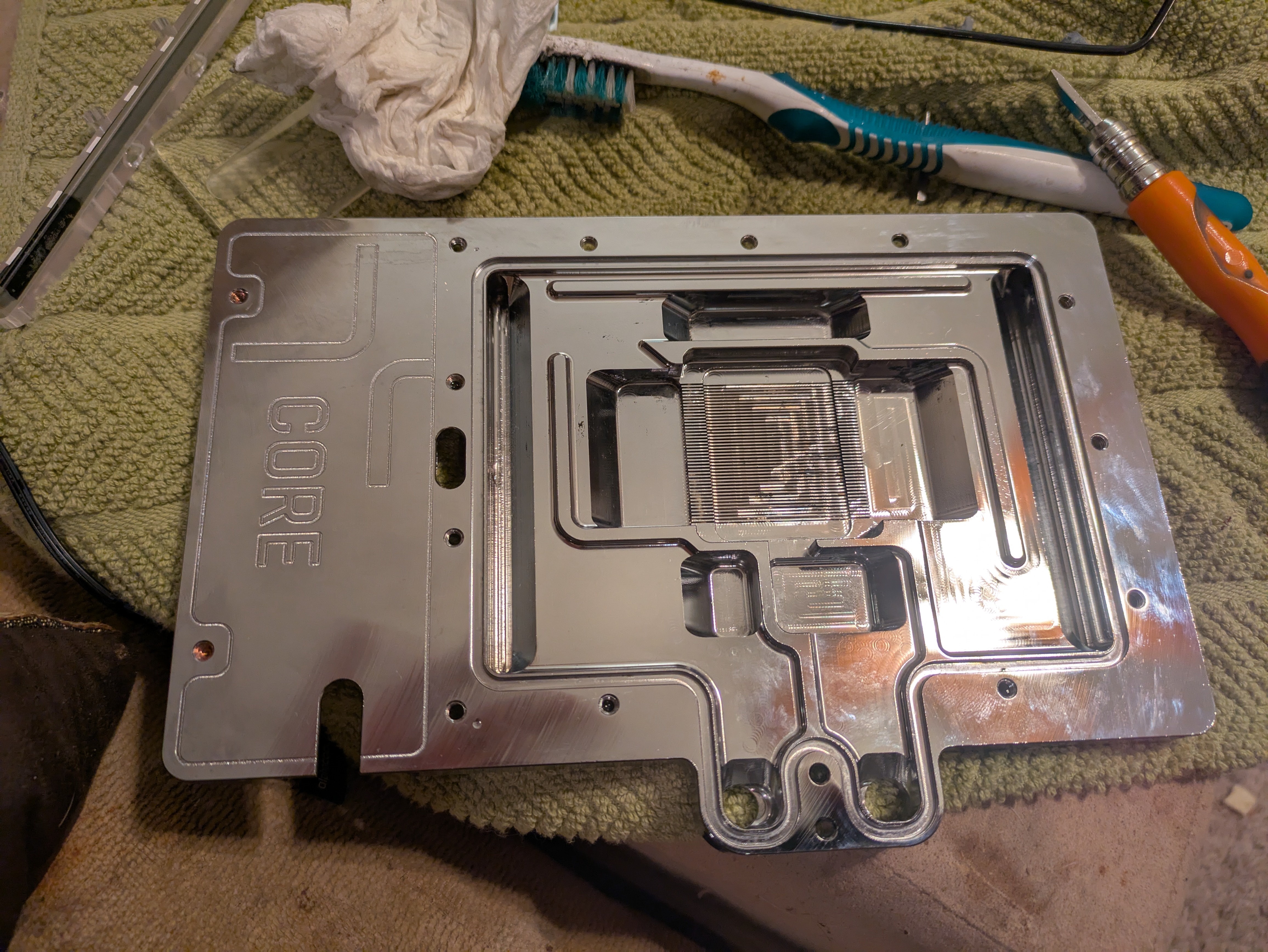 Reviving My Rig: Cleaning the Dirty 4090 CPU Block