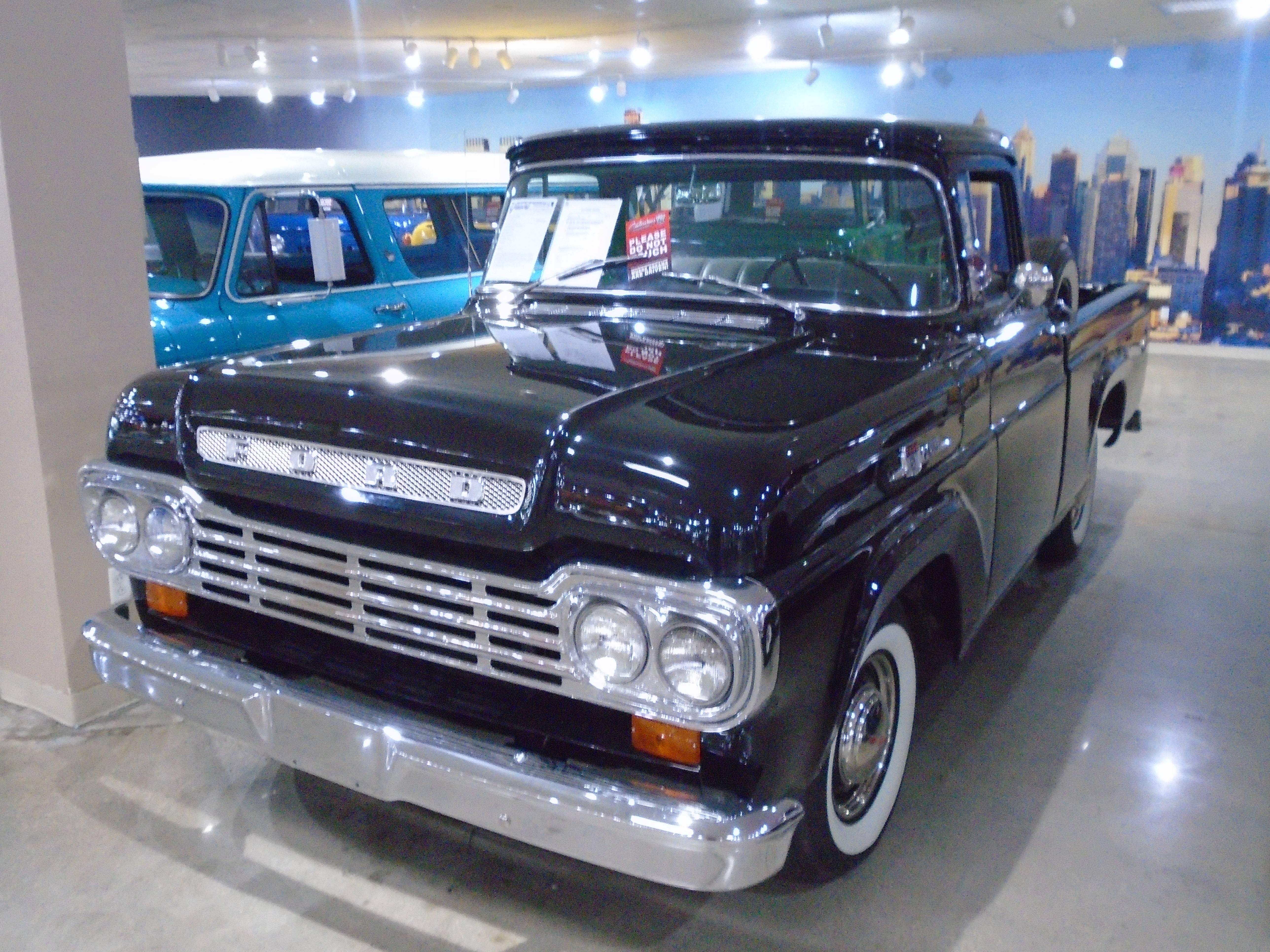 Classic Charm: The 1959 Ford F-100 Custom Cab Pickup Truck