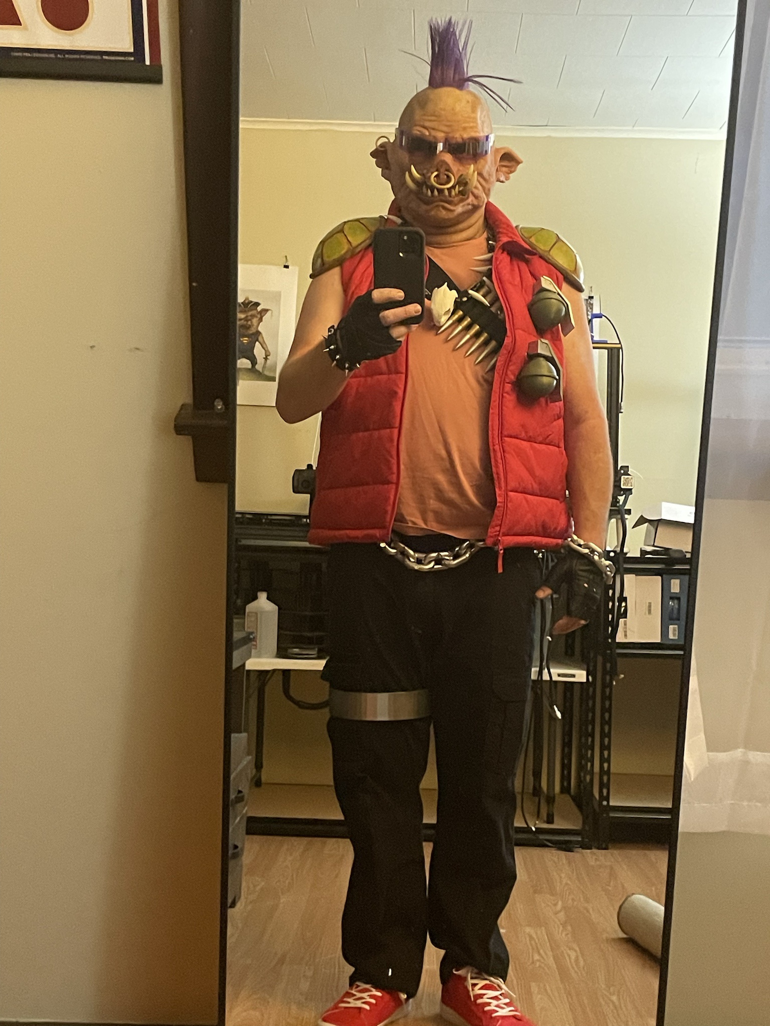 Rocking the Bebop Costume