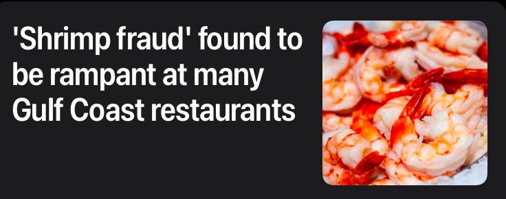 Have you been a victim of shrimp fraud? You could get compensation!