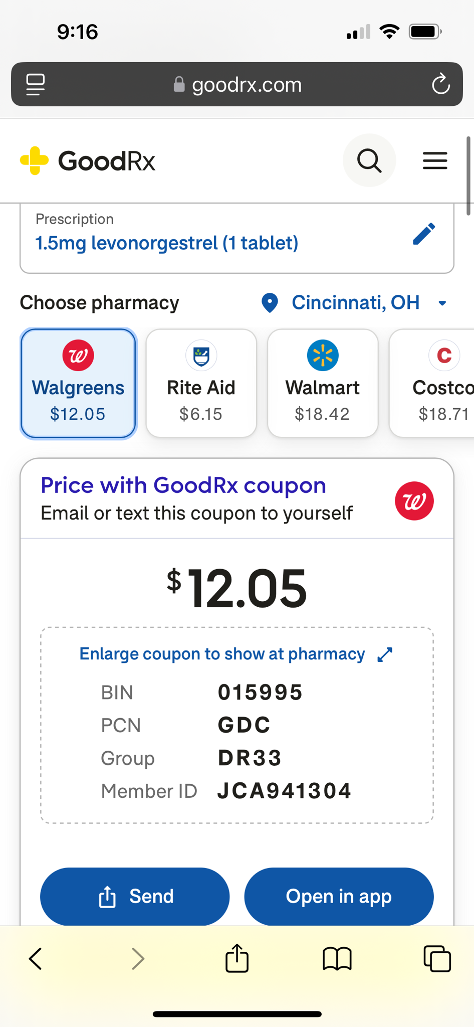 Your Daily Reminder to Purchase Plan B: Today’s Tip with Good Rx
