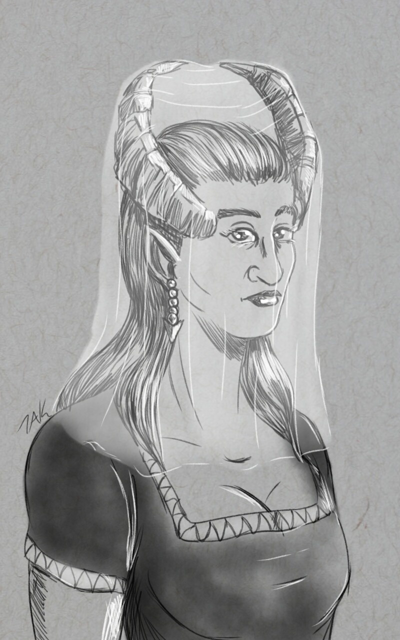 Today's Daily Sketch features the enchanting Beatrice!