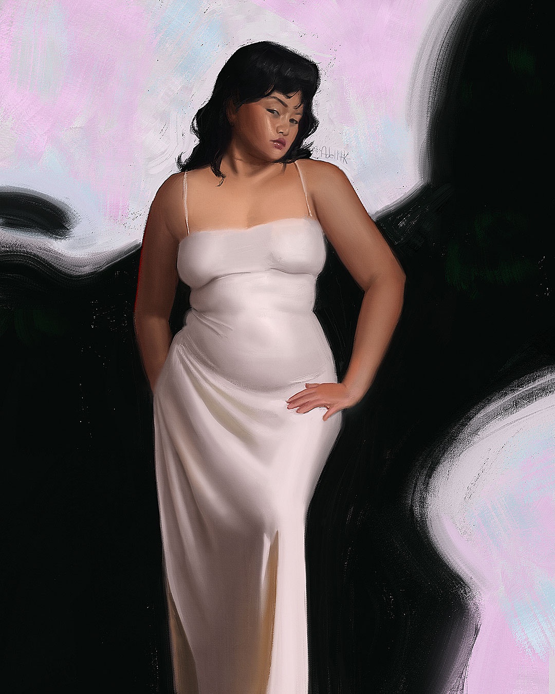 Here’s My Latest Masterpiece: A Portrait I Painted