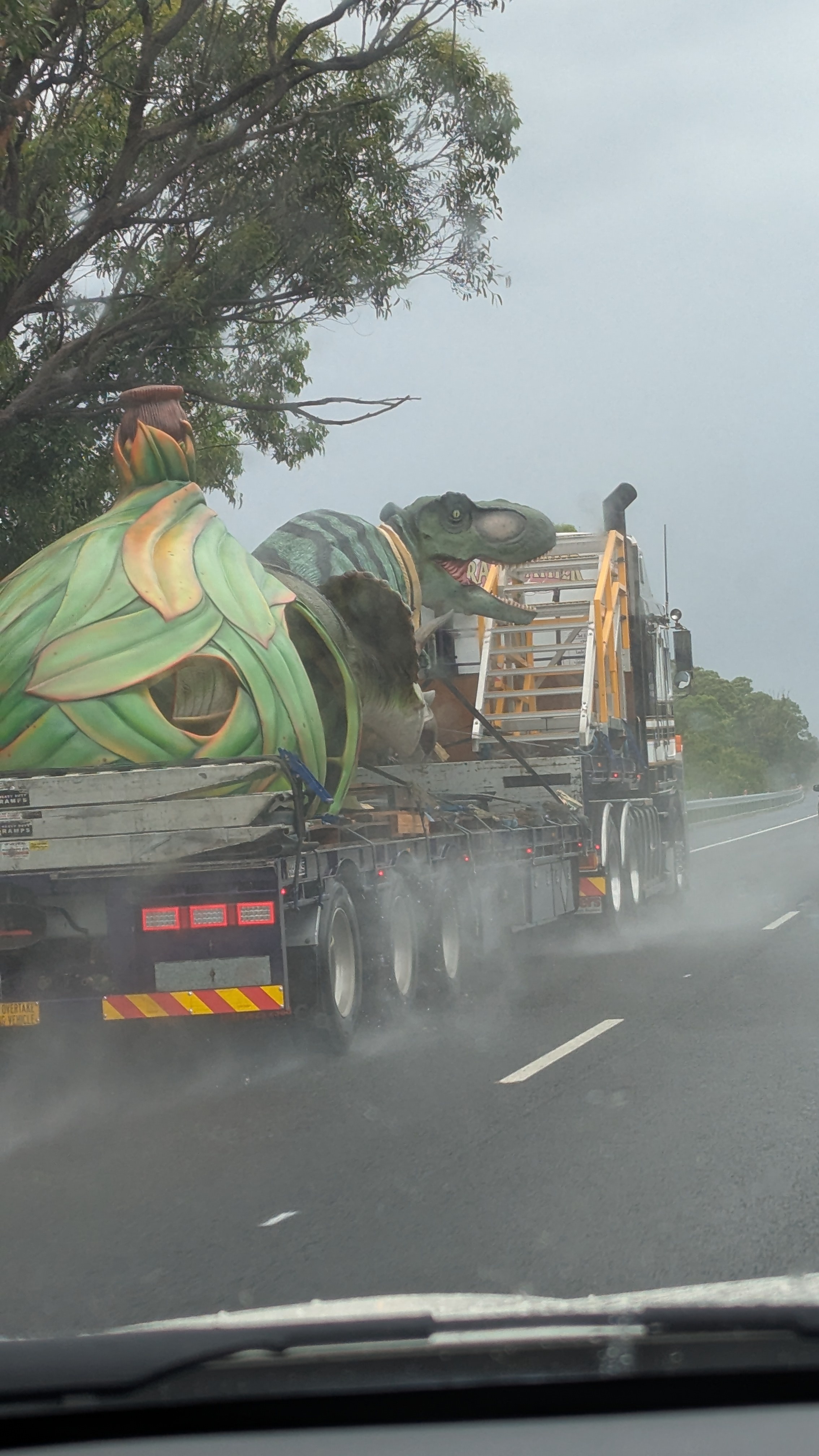 Dinosaurs on the Loose: Chaos on the M1!