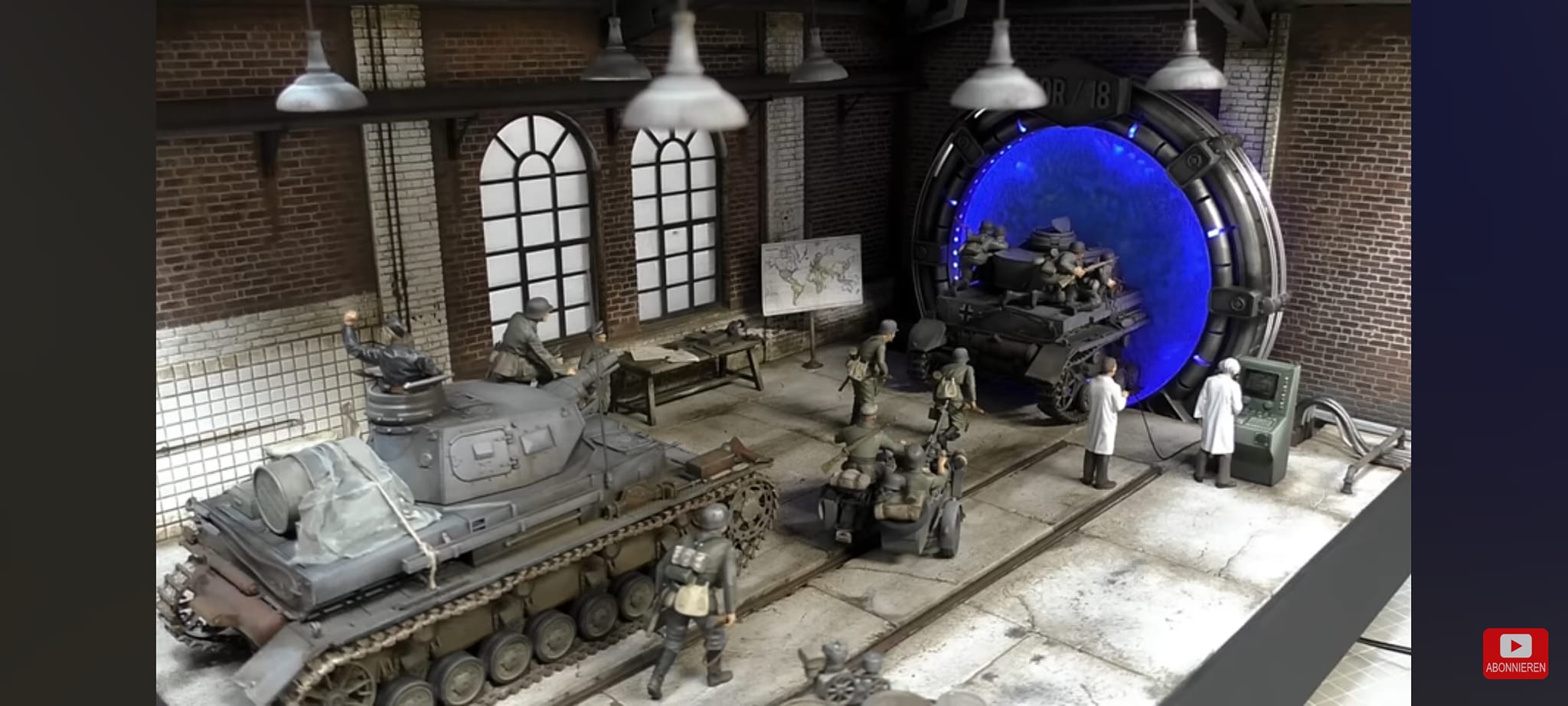 Creative Tank Portal Dioramas That Wow