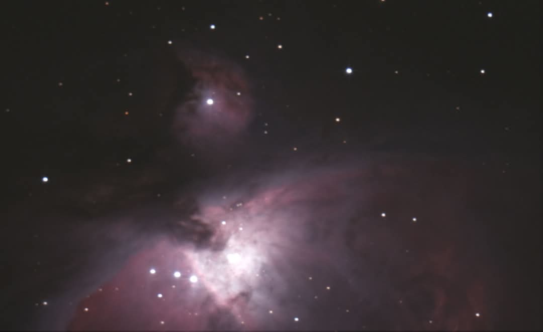 Exploring the Depths of Space: M42 Player One Uranus C with 400 Gain and 4s Exposure