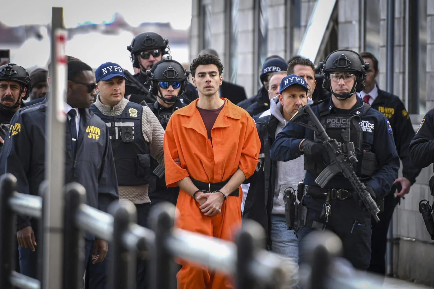 Luigi Mangione, the Accused Healthcare CEO Shooter, Touches Down in New York After Extradition