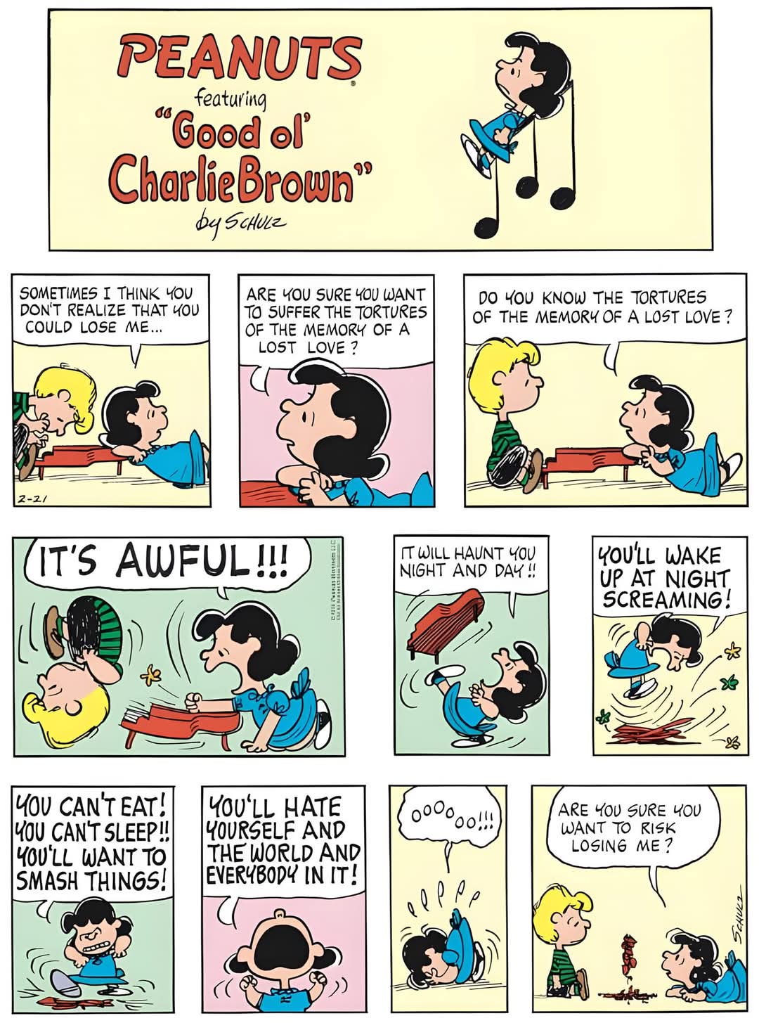 Your daily dose of Peanuts goodness!