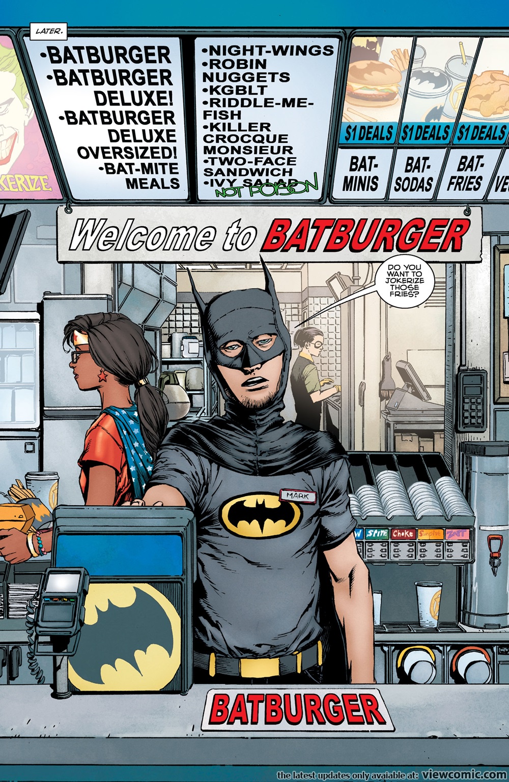 BatBurger: Gotham City's Beloved Burger Spot!